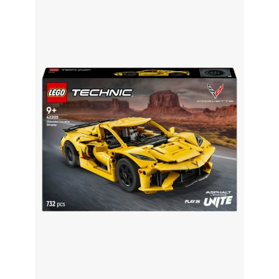 Bild av LEGO Technic Chevrolet Corvette Stingray Modellset, Byggset med sportfordon, Present för pojkar, flickor och barn från 9 år 42205