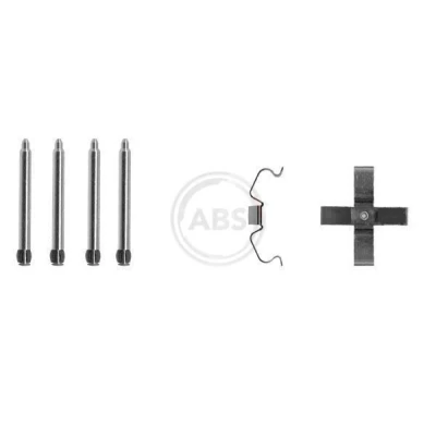 Bild av A.B.S. 1266Q Kit d&#039;accessoires, plaquette de frein à disque SAAB: 9 3 3/5 portes, 5 Break, 900 II Coupe, OPEL: Omega B Caravan, Calibra A