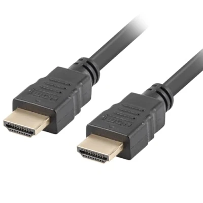 Bild av Kabel HDMI LANBERG CA 11CC 0010 BK CONECTORES Macho/Macho RESOLUCION Hasta 2160P 3840 x 2160 30HZ 1 meter