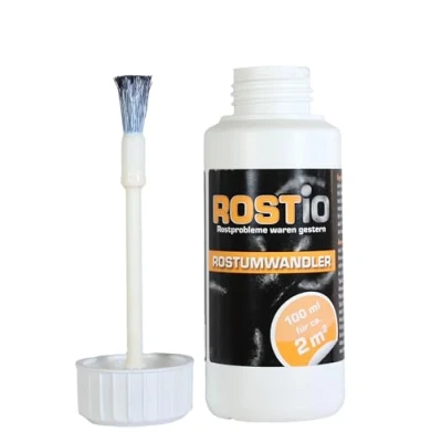 Bild av Rostio rostomvandlare och primer med borste 100 ml, storlek: 1 flaska