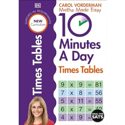 Bild av 10 Minutes A Day Times Tables, Ages 9 11 (Key Stage 2): Supports the National Curriculum, Helps Develop Strong Maths Skills