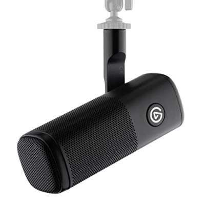Bild av Elgato Wave DX Dynamisk XLR mikrofon, kardioidmönster, brusreducering, tal optimerat för poddsändning, strömma, sända, ingen signalförstärkare krävs, fungera med alla ljudgränssnitt, till Mac, PC