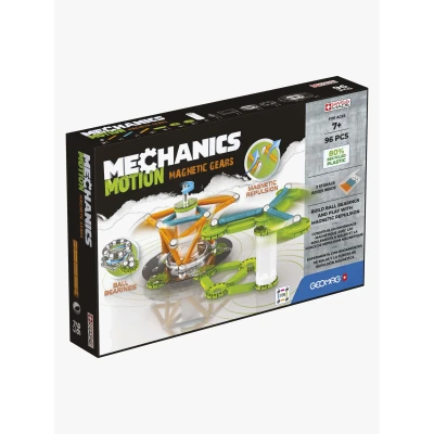 Bild av Geomag Mechanics Motion 2 Magnetiska Växlar Byggsats 96 Bitar
