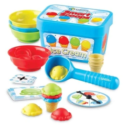 Bild av Learning Resources Smart Scoops matematikaktivitetsset