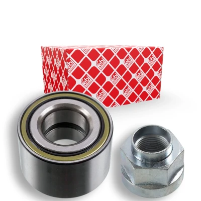 Bild av FEBI BILSTEIN 173759 Kit de roulements roue Essieu arrière avec écrou d’essieu 52 Roulement à rouleaux coniques CHEVROLET: Aveo / Kalos 3/5 portes