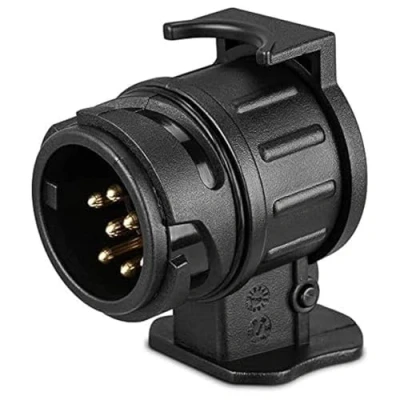 Bild av 13 till 7 stifts släpvagnsadapter 12 V elektrisk omvandlare släpvagn/husvagn/släpvagnsuttag