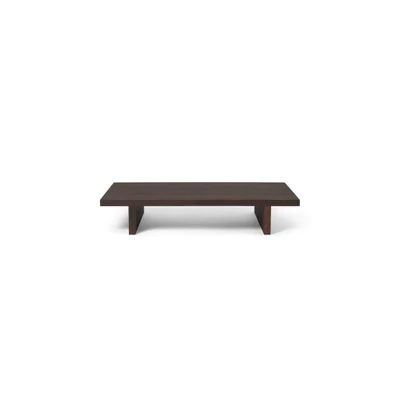 Bild av Ferm Living Kona Low Table Soffbord Dark Stained B: 78 x H: 14 D: 47.5 cm