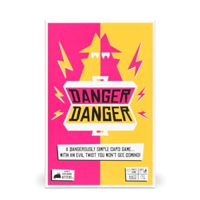 Bild av Exploding Kittens Danger av A 10 minuters team kortspel Outwit, Outplay, Outscore! Ages 7+ Family Card Game