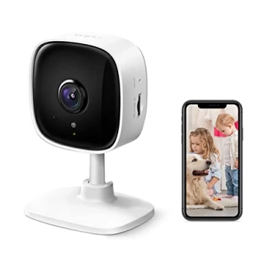 Bild av Tapo C110 inomhus wifi övervakningskamera, UHD 3MP, personupptäckt, nattsyn, tvåvägsljud, kompatibel med Alexa och Google Assistant, för bebis/djur