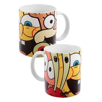 Bild av Spongebob Mugg Allover Kaffemugg i keramik 320 ml