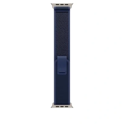 Bild av Apple 49mm Blue Trail Loop   M/L Titanium Finish