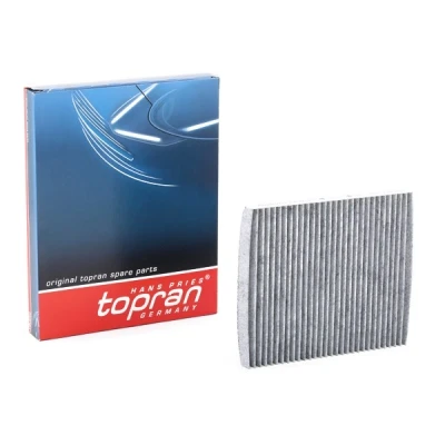 Bild av TOPRAN 821 091 Filtre d&#039;habitacle à charbon actif, Cartouche filtrante, avec action absorbant les odeurs 227 203 19 rectangulaire KIA: RIO 3