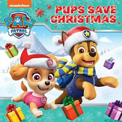 Bild av PAW Patrol Picture book Pups Save Christmas: A festive illustrated adventure story for children aged 2, 3, 4, 5 based on the Nickelodeon TV Series, featuring special guest Santa!