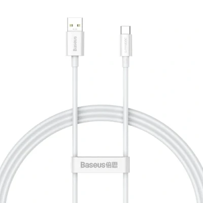 Bild av Baseus Superior Series Cable USB to C 65W PD 1m (white)