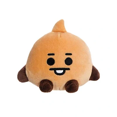Bild av AURORA, 61376, BT21 officiella varor, baby SHOOKY sittande docka 1376, mjuk leksak, brun