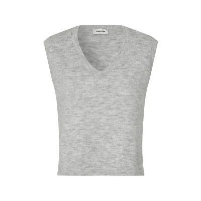 Bild av Modström Petronellamd Vest Väst Grey Melange L