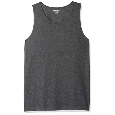 Bild av Amazon Essentials Men&#039;s Linne normal passform, Kolsvart ljung, L