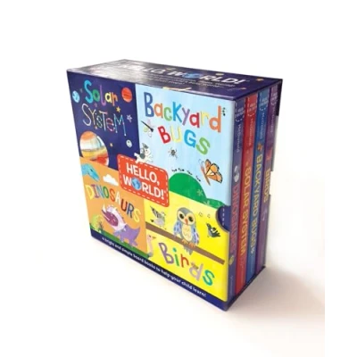 Bild av Hello, World! Boxed Set: Solar System; Dinosaurs; Backyard Birds; Bugs