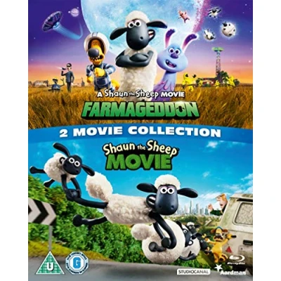 Bild av Shaun the Sheep 2 Movie Collection [Blu ray] [2019] [Region Free]
