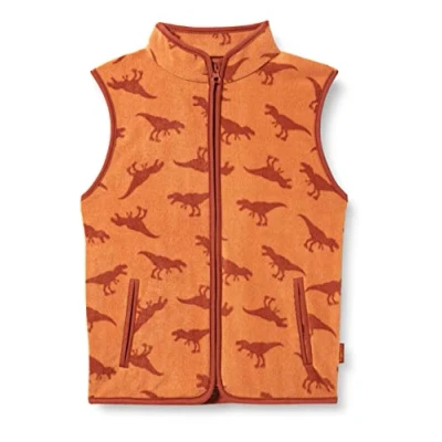 Bild av Playshoes Unisex barn fleece väst utomhus topp, Dinos, 92