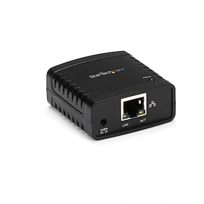 Bild av StarTech.com 10/100 Mbps Ethernet till USB 2.0 LPR nätverksskrivarserver
