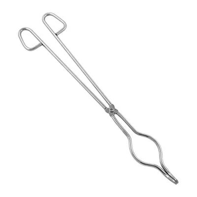 Bild av QWORK® rostfritt stål degeltång för laboratorium, industri, 400 mm lång