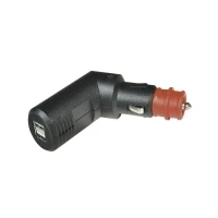 Bild av ProCar Drejeligt dobbelt USB ladestik Tilladt belastning strøm maks.=5 A Passer til (detaljer) Adapter 12 V 5 V, 24