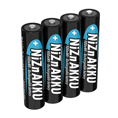 Bild av ANSMANN Allinea il titolo secondo DE: Batteria ricaricabile Micro NiZn AAA 1,6 V 900 mWh, 4 batterie ricaricabili