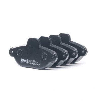 Bild av VALEO 598011 Jeu de plaquettes frein Essieu avant contact signal d&#039;usure inclus sans tôle anti bruit FIAT: 500 3 portes, C Cabriolet