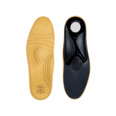 Bild av Ortopediska Lädersulor För Platta Fötter och Plantarfasciit Med Bågstöd, Män Kvinnor, Kaps Relax, Alla Storlekar (38 EUR)