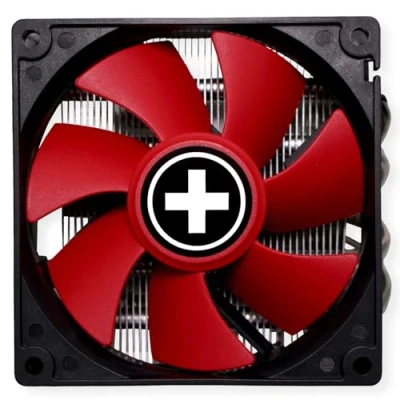 Bild av Xilence A404T AMD Top Blow CPU luftkylare, AM4, 125 W TDP, Blow, tyst 92 mm PWM fläkt, enkel installation, optimal för måttliga kylkrav på kontoret och Home PC, silver