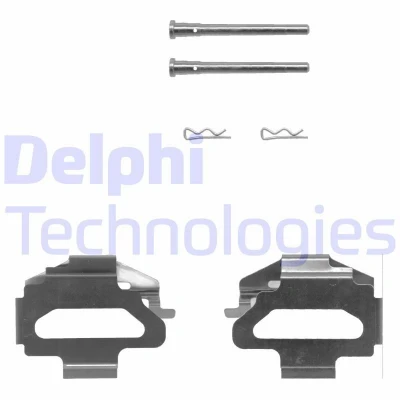 Bild av DELPHI LX0150 Kit d&#039;accessoires, plaquette de frein à disque RENAULT: CLIO 2, CITROËN: Xantia 3/5 portes, 5 Jumpy I Van