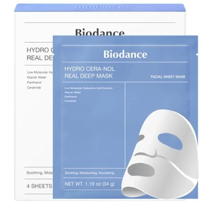 Bild av BIODANCE Hydro Cera nol Real Deep Mask 4 pcs