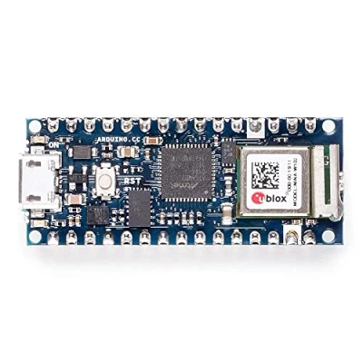 Bild av Arduino Nano 33 IoT med huvud [ABX00032]