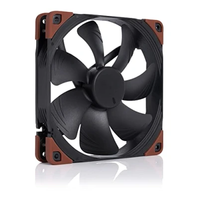 Bild av Noctua NF A14 industrialPPC 3000 PWM Fläkt, Svart, Brun, 14 cm x 2,5