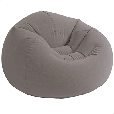 Bild av Intex Beanless Bag Chair Inflating Furniture Bean 1.14 m x 71 cm, Grey