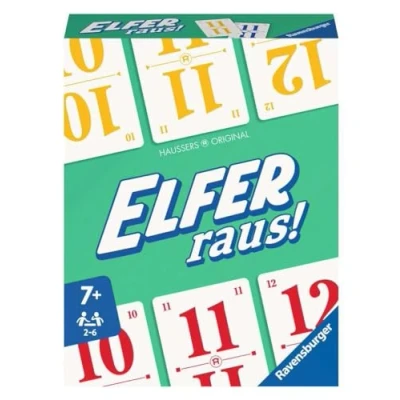 Bild av Ravensburger Elfer raus! Klassikern, kortspel 2 6 spelare, spel från 7 år för barn och vuxna