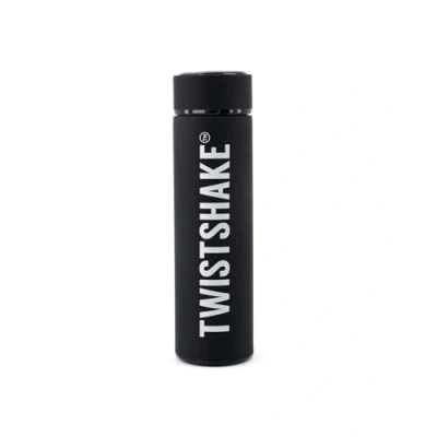 Bild av Twistshake varm eller kall flaska för baby, termo, BPA fri, 420 ml, pastellrosa