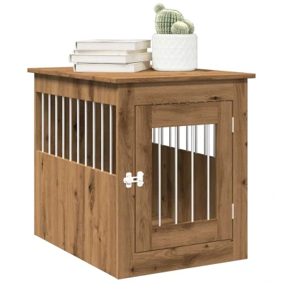 Bild av Hundbur artisan ek 55x75x65 cm konstruerat trä