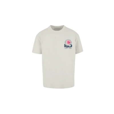 Bild av Merchcode Sunset Charm Tshirt med print, Storlek: XL, Lightasphalt