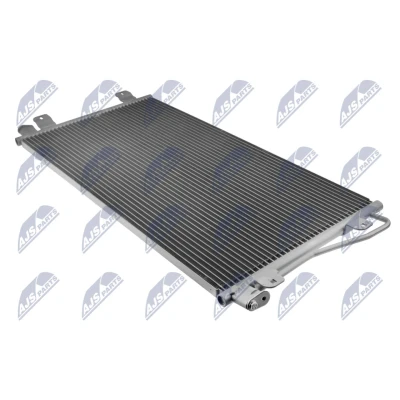 Bild av NTY CCS NS 021 Condenseur De Clim sans déshydrateur Aluminium 690 R 134a RENAULT: MASTER 2 Kasten, Bus, Pritsche/Fahrgestell