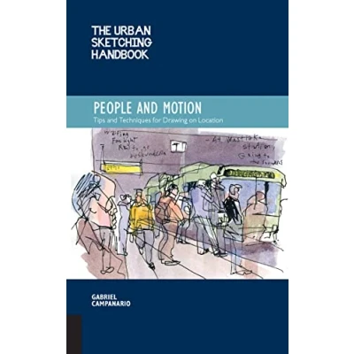 Bild av Urban Sketching Handbook: People and motion /anglais: Tips Techniques for Drawing on Location: Volume 2