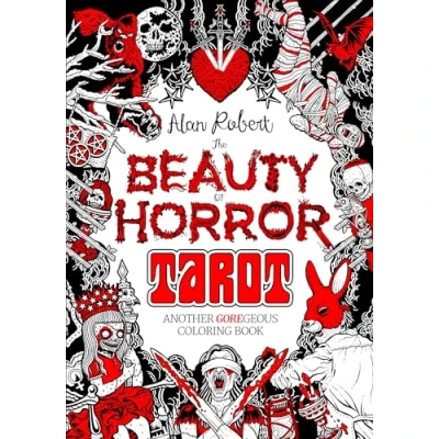 Bild av The Beauty of Horror: Tarot Coloring Book: Another GOREgeous 1