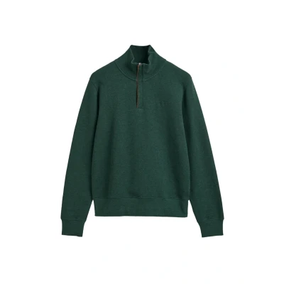 Bild av GANT Sacker Halfzip Stickad tröja, Storlek: Large, Tartan green
