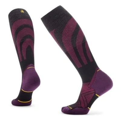 Bild av Smartwool Womens RUN Targeted Cushion Compression Socks Träningssockor, Storlek: 34 37, Black