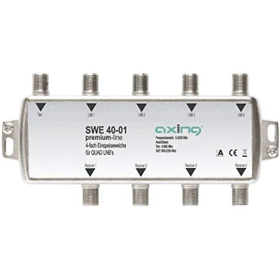 Bild av Axing SWE 40 01 SAT matningsljuk för Quad LNB (4 vägs)