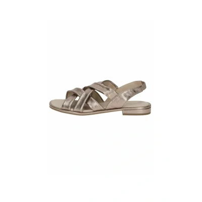 Bild av Caprice Damer 9 28101 44 platta sandaler, TAUPE METALLIC, 41 EU, Tygransfärgad metallisk, EU