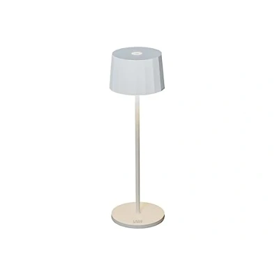 Bild av Konstsmide bord Positano vit Inomhus/utomhus USB/batteri 7813250, 10 x 36 cm,