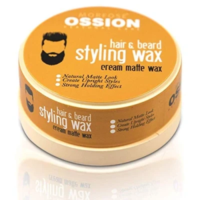 Bild av Morfose Ossion hår och skägg styling kräm matt vax skäggkräm hårvax 150 ml naturligt utseende flexibel mögel hela dagen
