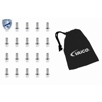 Bild av VAICO V10 3211 20 Boulon De Roue M14x1,5 M 14 x 1,5 mm Embase sphérique A/G 48 VOLKSWAGEN: Golf 5, Touran I, 4, AUDI: A3 3/5 portes, A4 B9 Avant